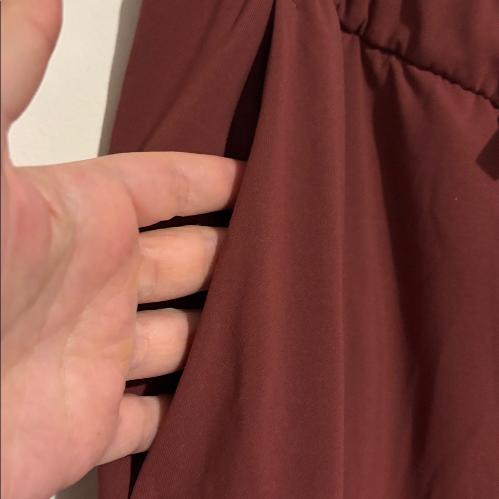 lululemon athletica Burgundy Track Pants - Picture 5 of 9